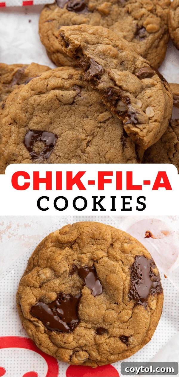 The Ultimate Homemade Chick-fil-A Cookie Clone 17 Chick-Fil-A cookies