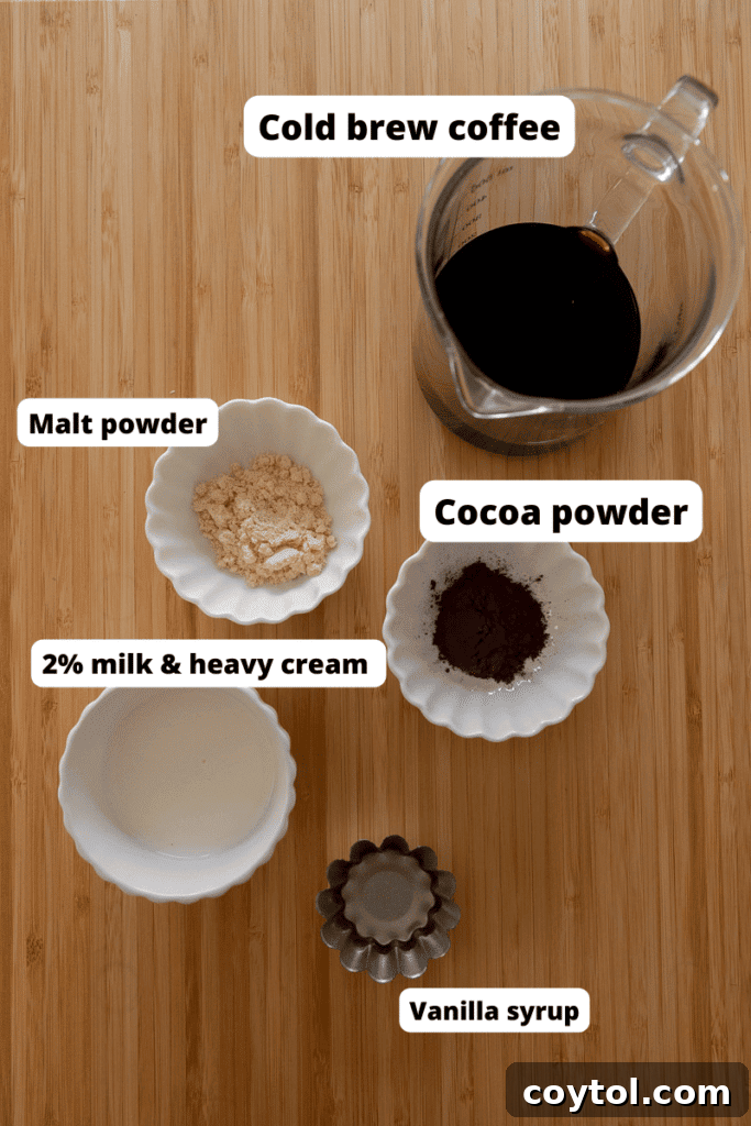 Ingredients on the counter