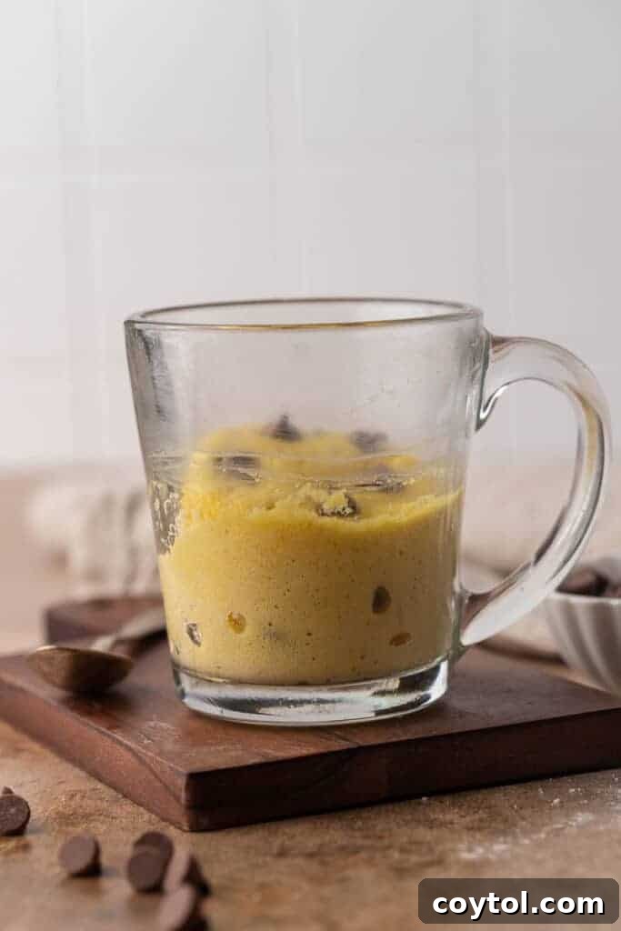 A selection of delicious microwave desserts for one