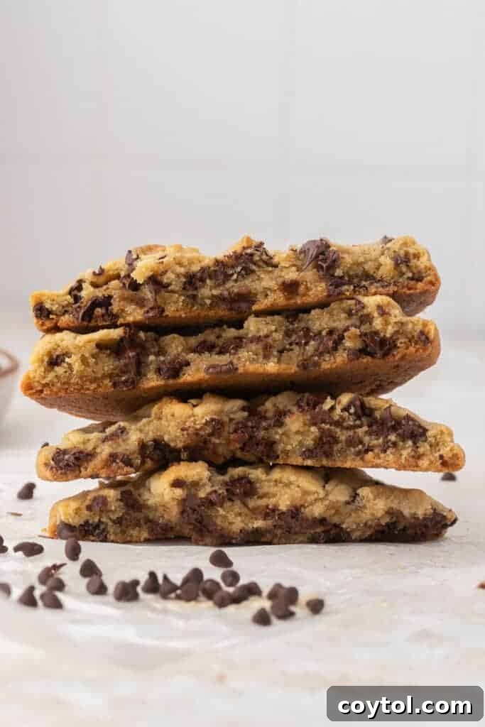 The Ultimate Single Serve Chocolate Chip Cookie Recipe 2 Single serve chocolate chip cookie recipe, golden brown and perfectly baked