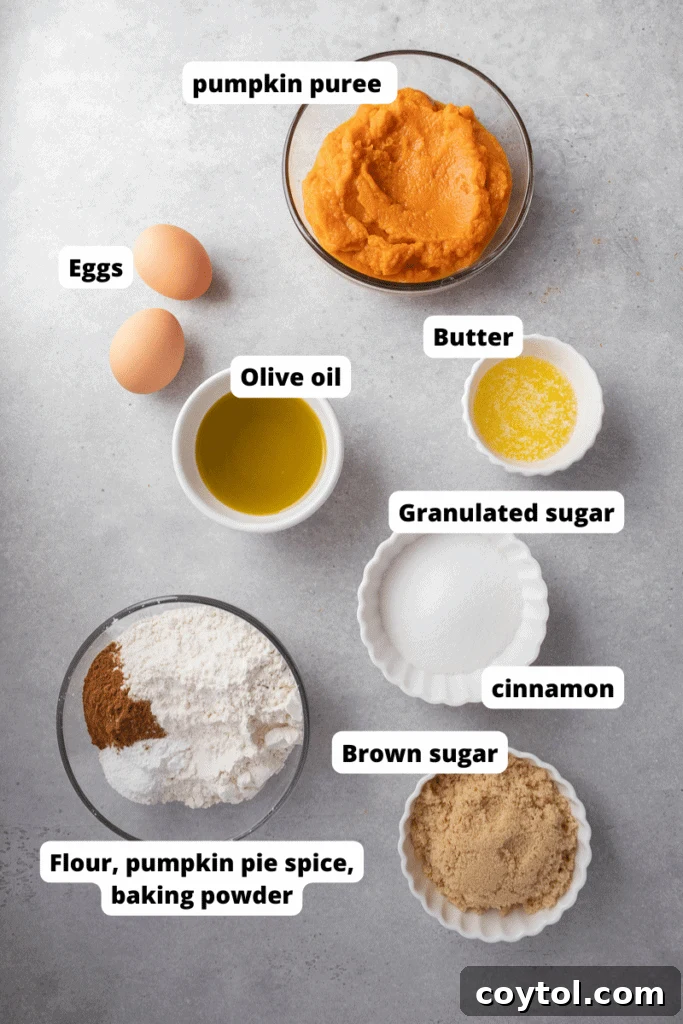 pumpkin spice donut ingredients