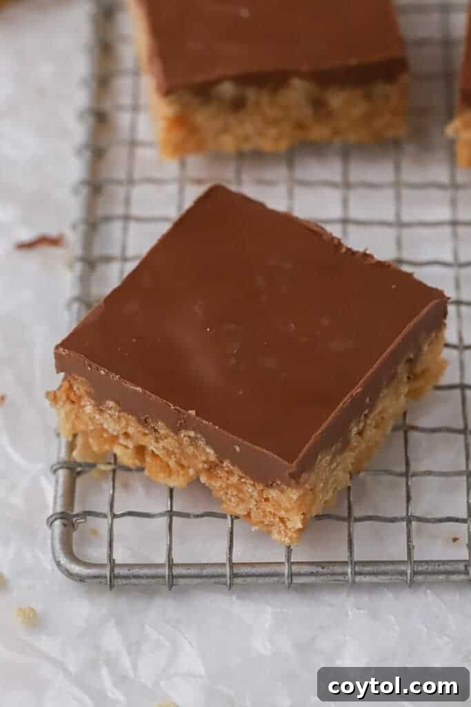 Irresistible Scotcharoos: The Perfect No-Bake Treat 2 Scothcharoos bar