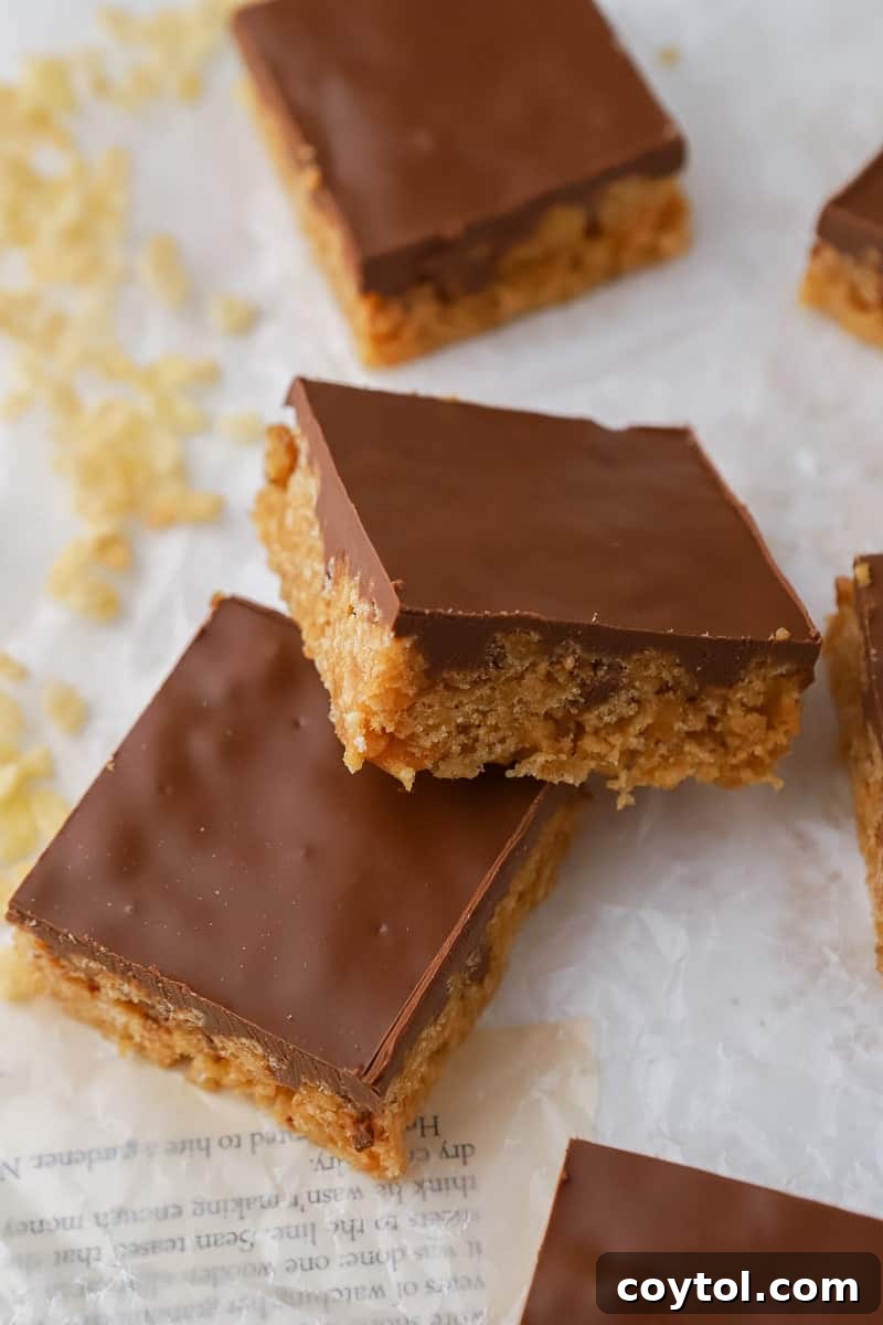 Irresistible Scotcharoos: The Perfect No-Bake Treat 10 Slices scotcheroos