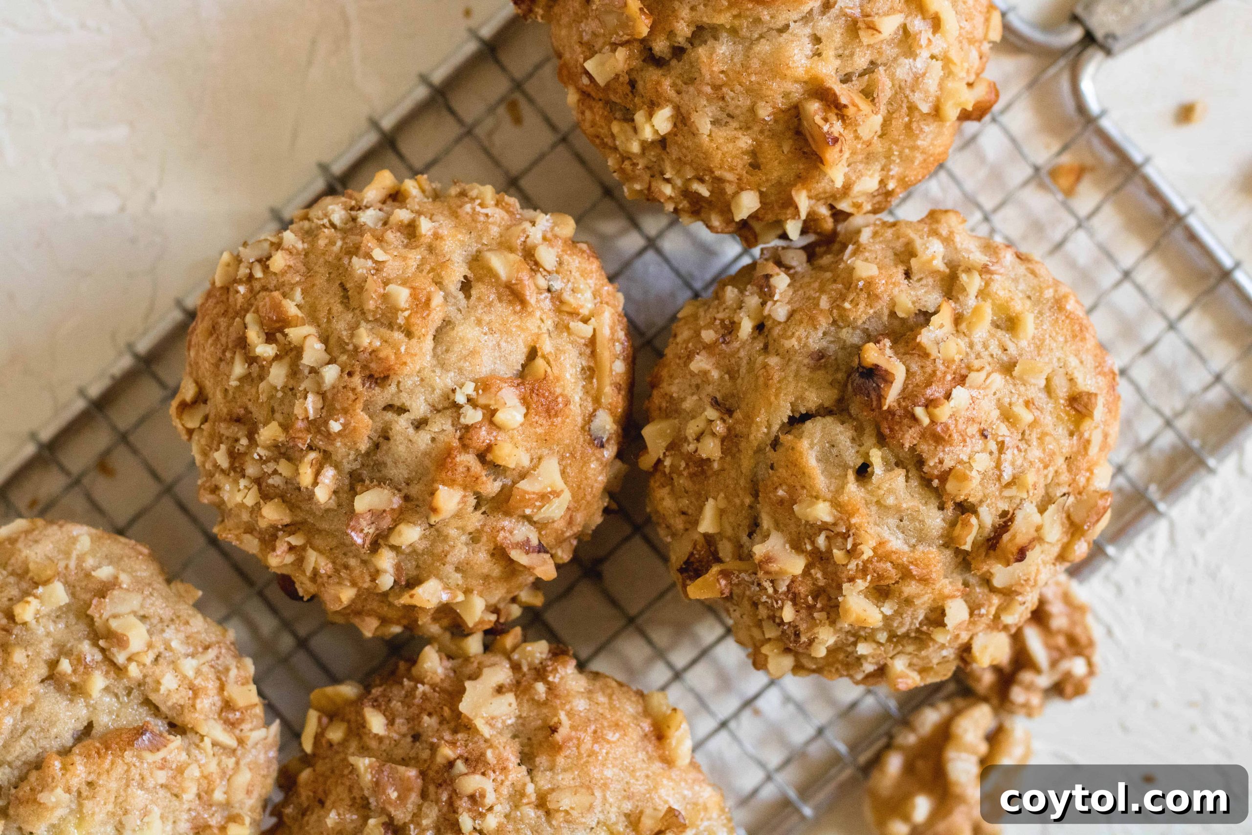 Banana walnut recipe easy steps.