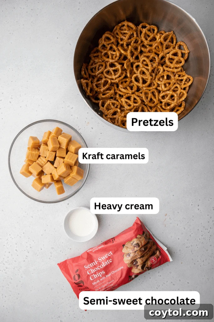 Recipe ingredients on the counter with title tags on them.