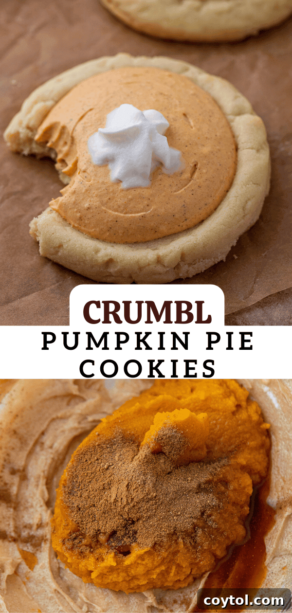 Crumbl's Divine Pumpkin Pie Cookies 16 A beautifully styled image of Crumbl pumpkin pie cookies, highlighting their festive and inviting appearance for seasonal baking.