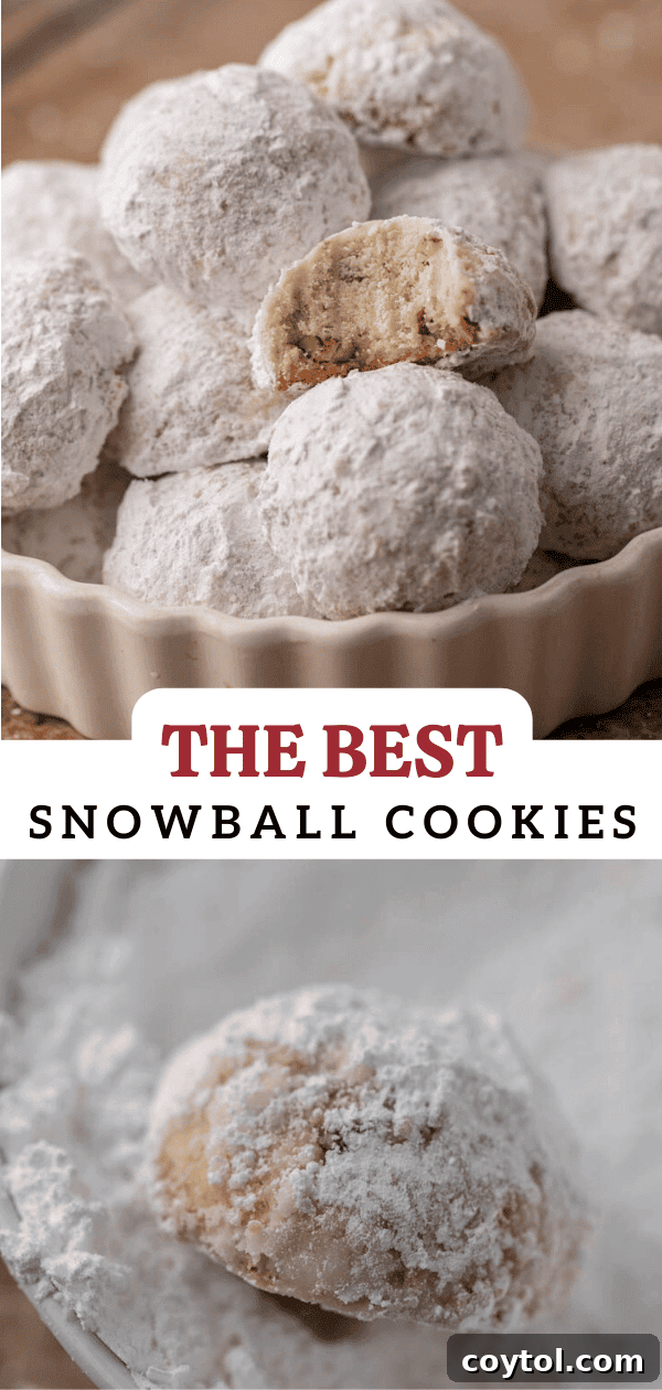 Snowball cookies