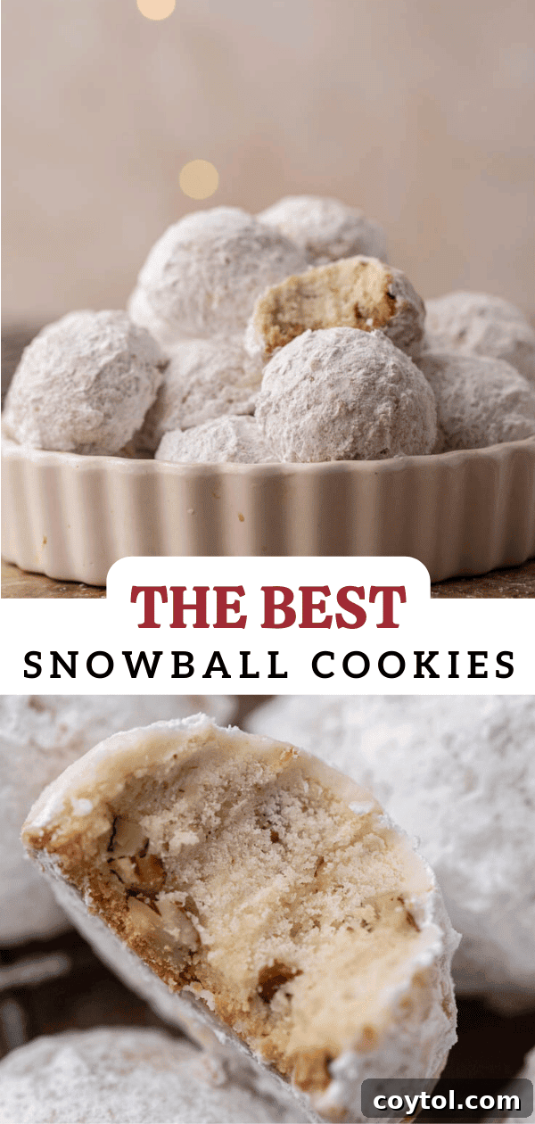 Snowball cookies