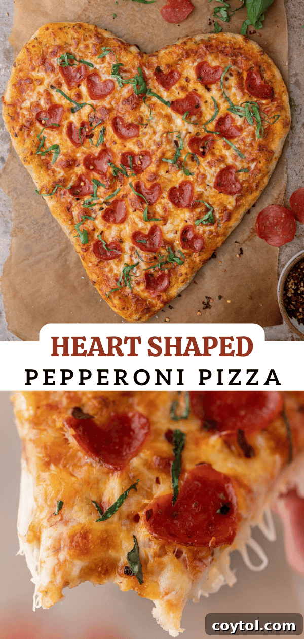 Love-Struck Pizza: Valentine's Heart Recipe 16 Pinterest collage
