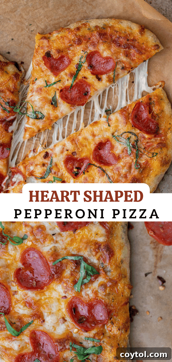 Love-Struck Pizza: Valentine's Heart Recipe 18 Heart shaped pizza