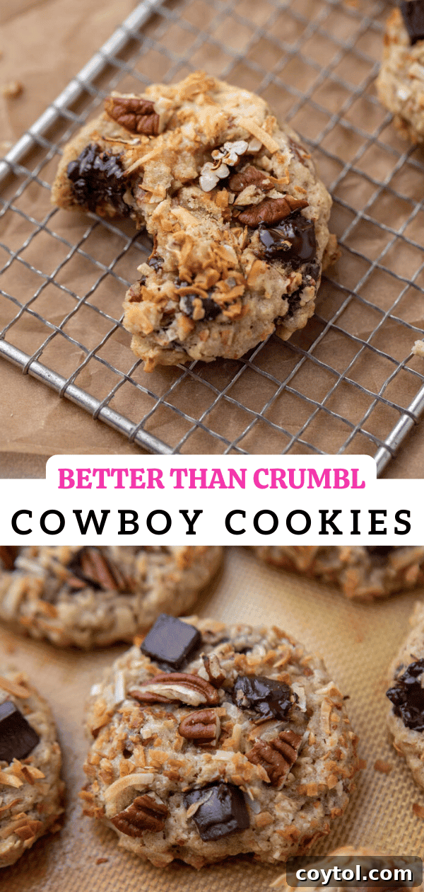 Your New Favorite Cowboy Cookie Recipe 16 Crumbl cowboy cookies