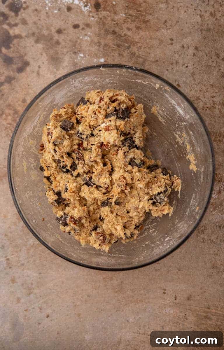 Your New Favorite Cowboy Cookie Recipe 8 cowboy cookie dough