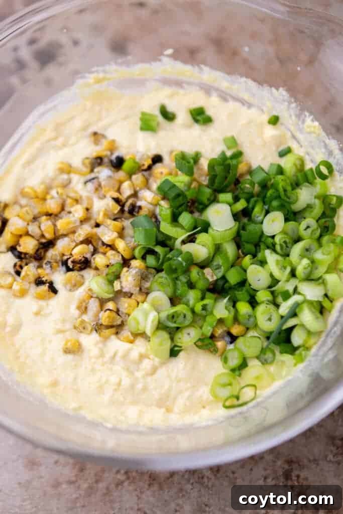 Adding savory mix-ins to Jiffy cornbread mix to make it better
