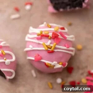 No-Fuss Valentine's Oreo Truffles 11 Valentine's Oreo truffles