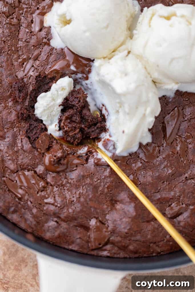 Skillet brownie recipe