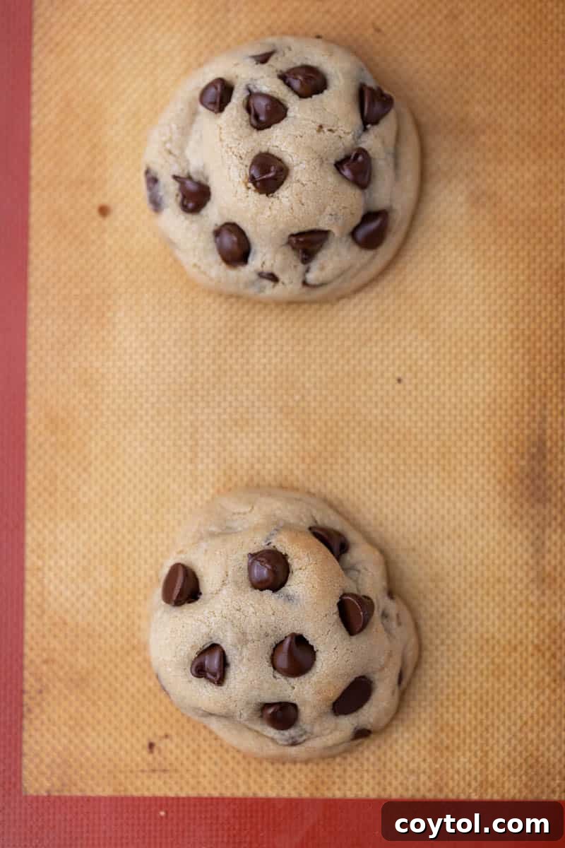 Thick oreo stuffed chocolate cookies