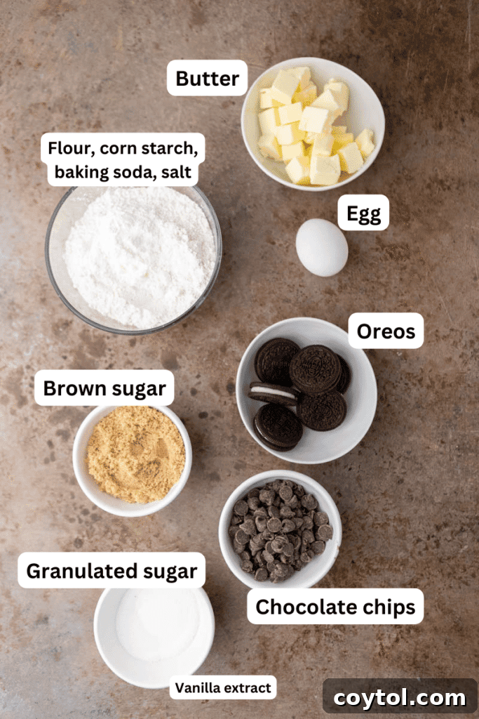 Ingredients on the counter