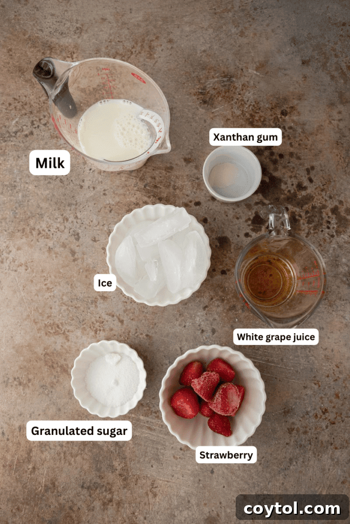 Ingredients on the counter