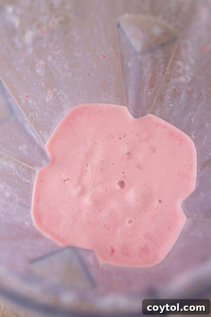 Strawberry frappuccino
