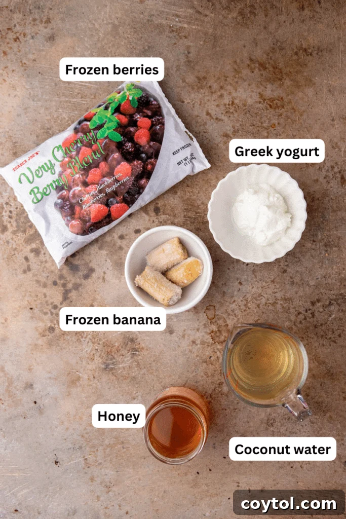 Ingredients on the counter