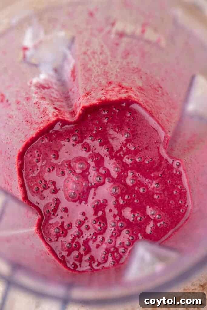 Easy berry smoothie