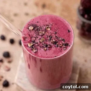 Easy berry smoothie
