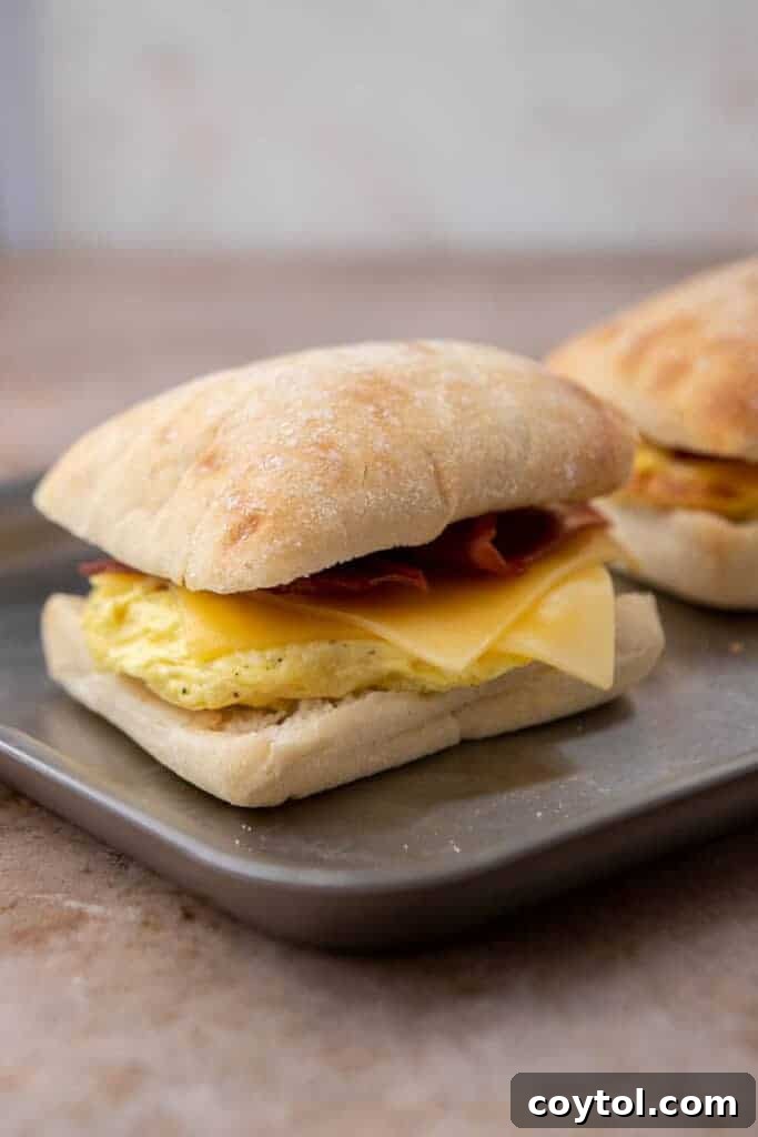 starbucks bacon gouda breakfast sandwich