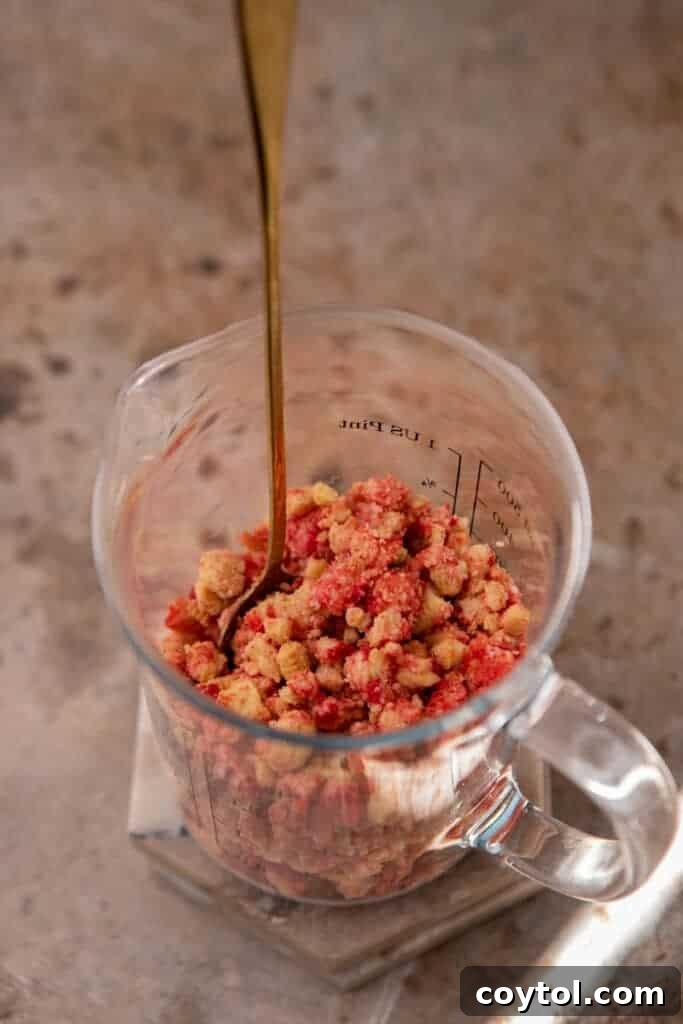 Easy Homemade Strawberry Shortcake McFlurry 10 Strawberry shortcake crunch