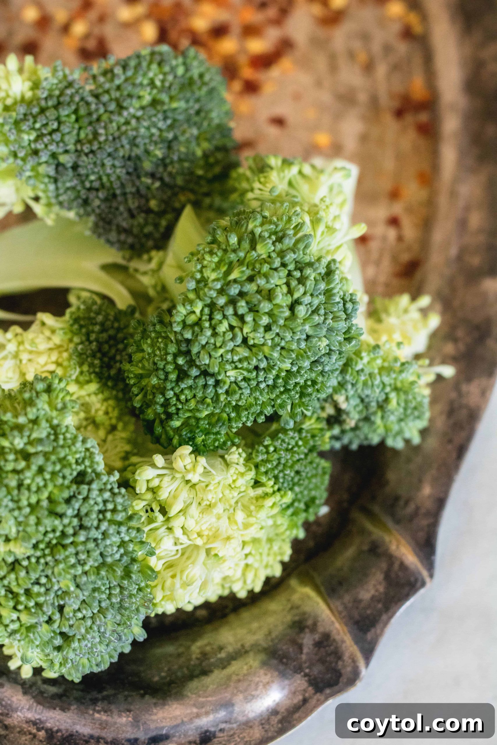 Air fryer broccoli recipe