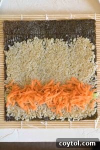 Crafting Vibrant Veggie Quinoa Sushi 24 How to make quinoa sushi