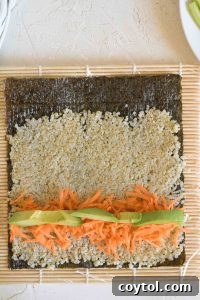Crafting Vibrant Veggie Quinoa Sushi 25 How to make quinoa sushi