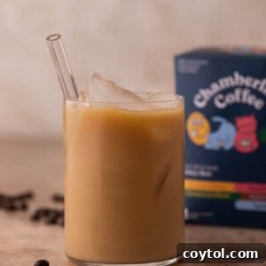 Emma Chamberlain cold brew coffee