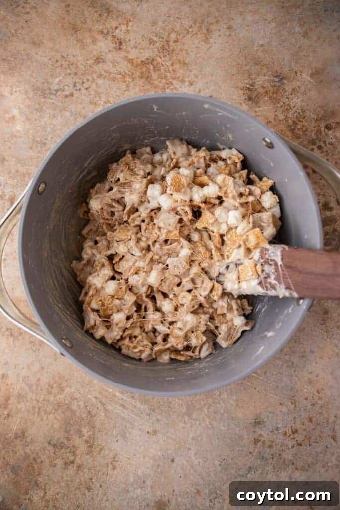 Ingredients in a pot