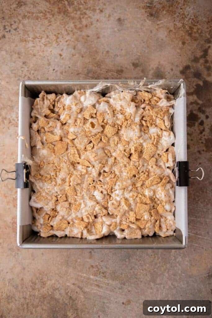 Ingredients in baking pan