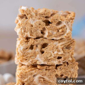 Cinnamon toast crunch bars