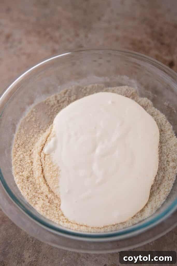 Ingredients in a bowl