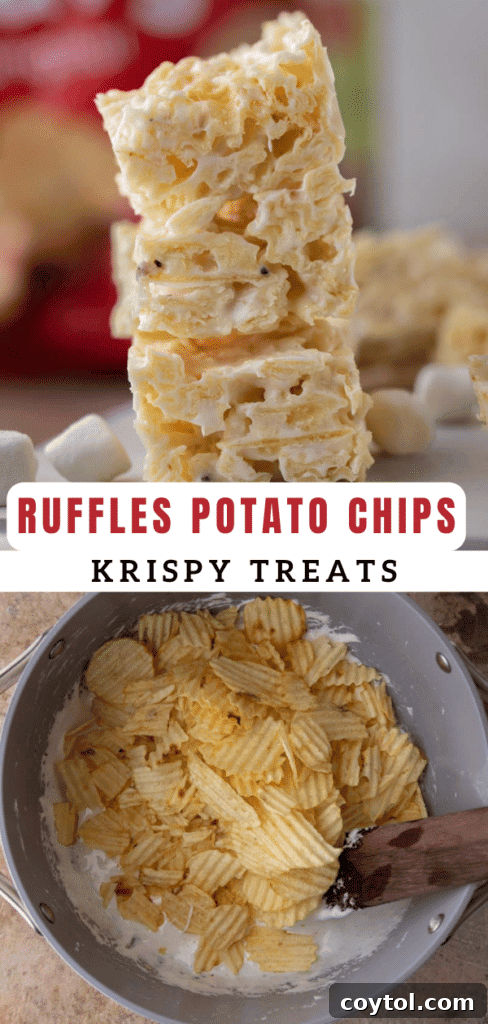 Ruffles krispy treats 