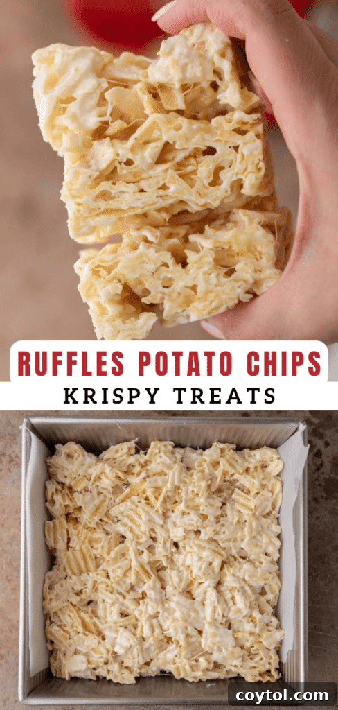 Ruffles krispy treats 
