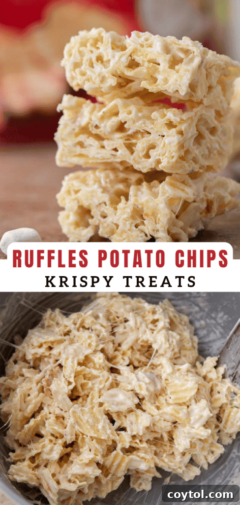 Ruffles krispy treats 