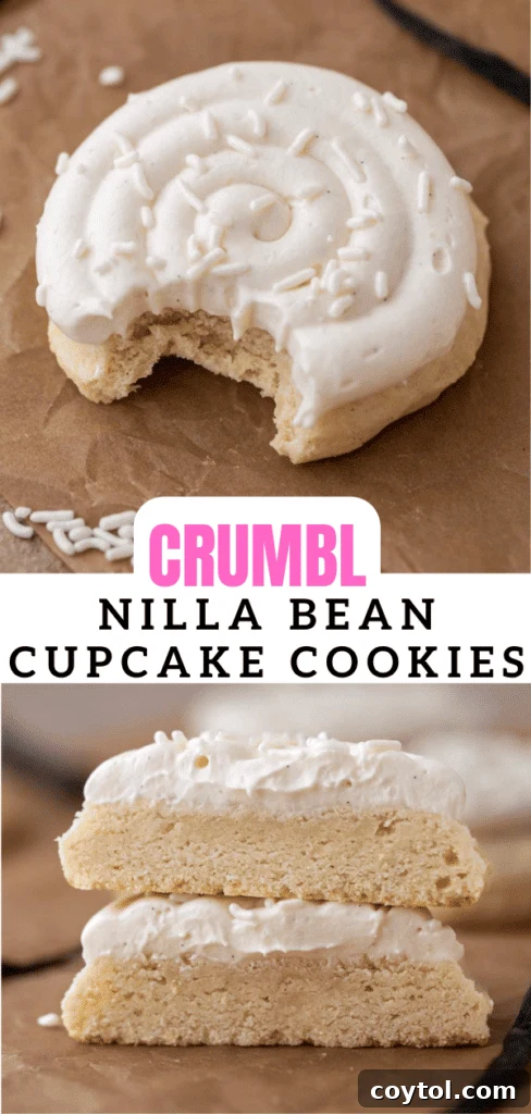 Crumbl Vanilla Bean Cupcake Dream Cookie 17 Crumbl Nilla Bean Cupcake cookies