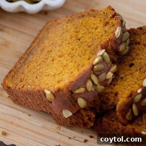 Starbucks pumpkin bread slice