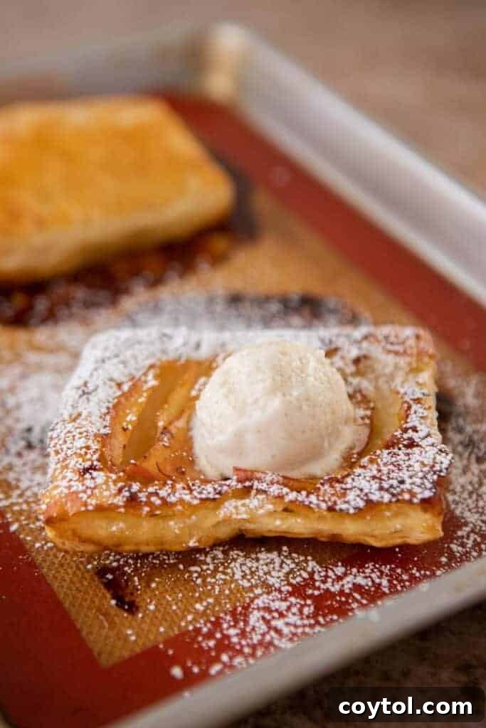 Flip for Flavor: Viral Upside-Down Pastries 11 Freshly baked TikTok upside down pastries served with a scoop of vanilla ice cream and caramel drizzle.