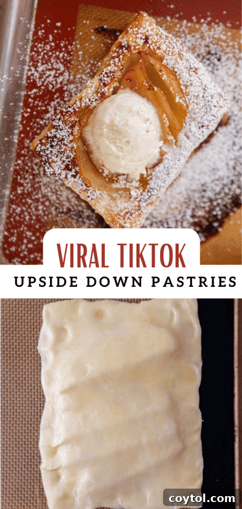 Flip for Flavor: Viral Upside-Down Pastries 14 Another promotional image showcasing the TikTok upside down pastries recipe.