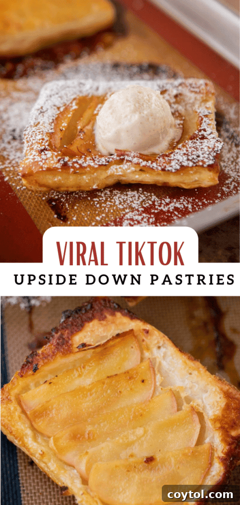 Flip for Flavor: Viral Upside-Down Pastries 15 A final promotional image for the TikTok viral upside down pastries, highlighting their appeal.