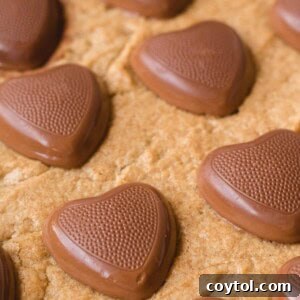 Reese's Heart Peanut Butter Blondies 27 Reese's heart peanut butter blondies