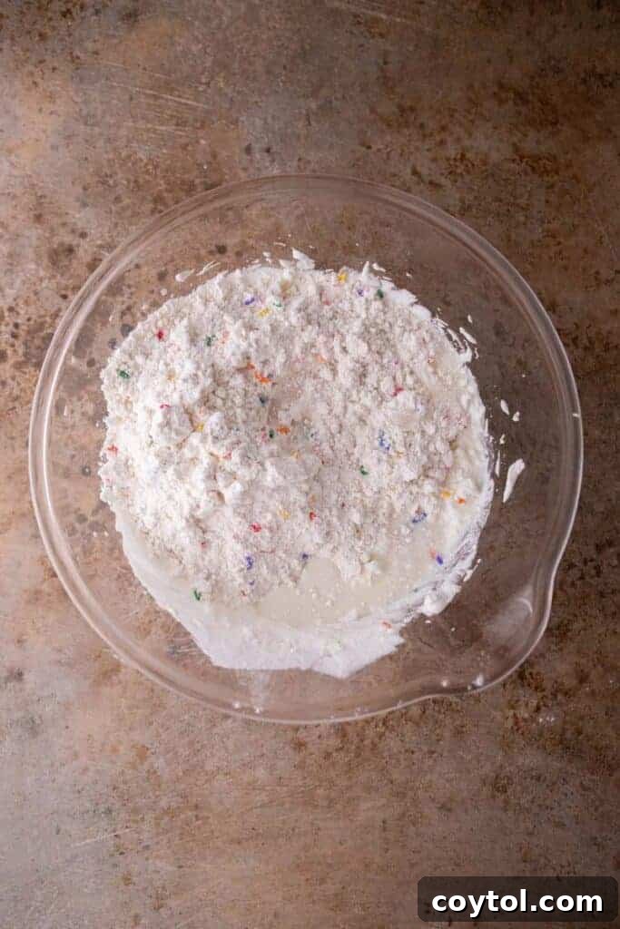 Ingredients in a large bowl