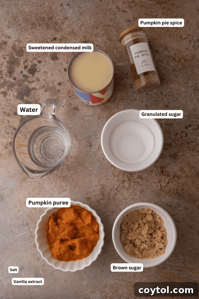 Ingredients on the counter