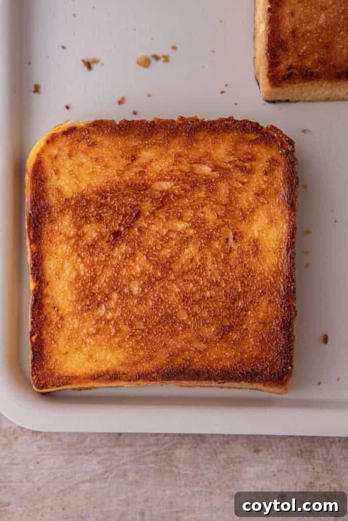 Cinnamon sugar toast
