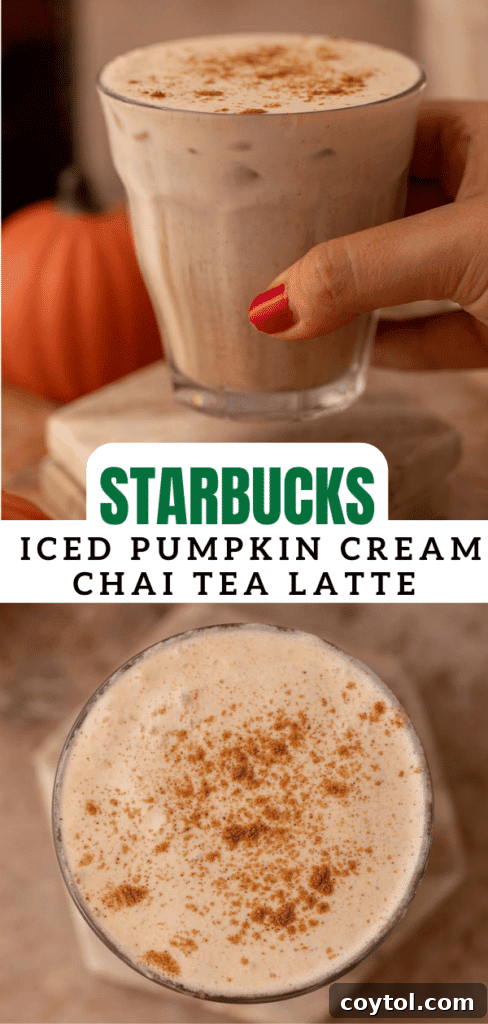 Starbucks' Latest Fall Delight: The Iced Pumpkin Cream Chai Latte 15 Starbucks Iced Pumpkin Cream Chai Tea Latte with ingredients