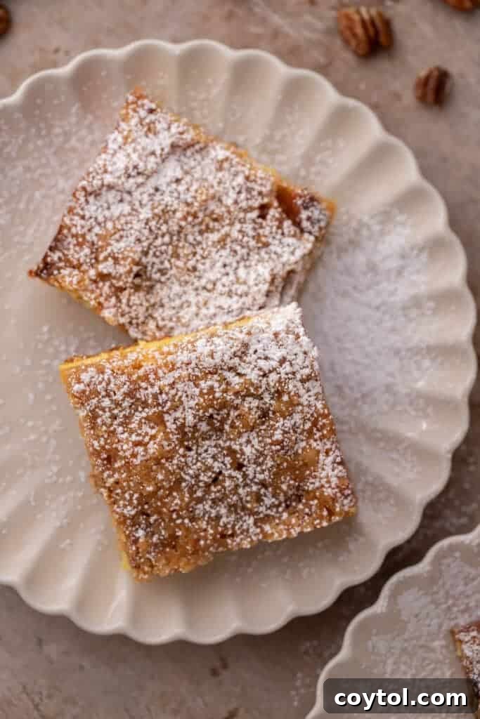 The best easy coffee cake with cake mix recipe, ready to be baked